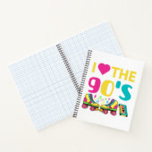 Ik hoor de 90S,  retro 90s outfit Notitieboek (Binnen)