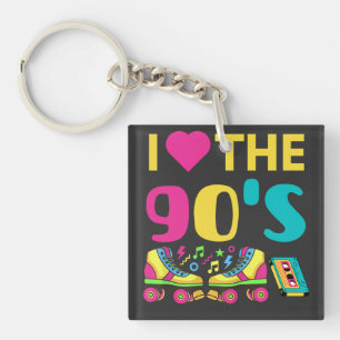 Ik hoor de 90S,  retro 90s outfit Sleutelhanger