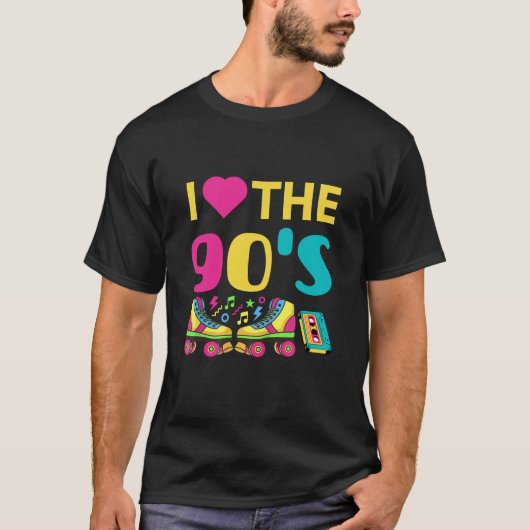 Ik hoor de 90S,  retro 90s outfit T-shirt (Voorkant)