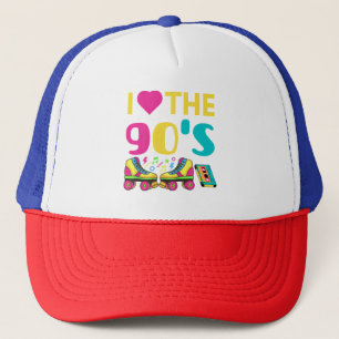 Ik hoor de 90S,  retro 90s outfit Trucker Pet