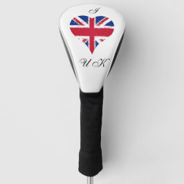 Ik hoor de Britse vlag Golfheadcover