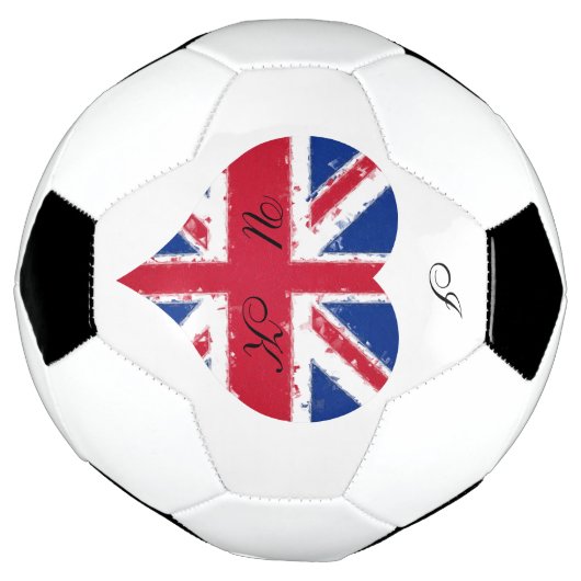 Ik hoor de Britse vlag Voetbal (Gedraaid)