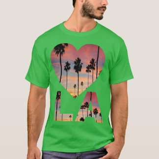 Ik hoor de I Love LA Souvenir Los Angeles Califo T-shirt