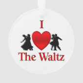 Ik hoor de Waltz Ornament (achterkant)