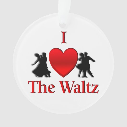 Ik hoor de Waltz Ornament (voorkant)