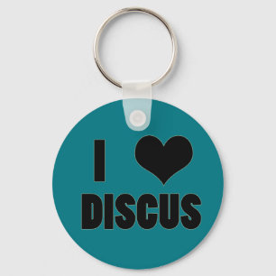 Ik hoor Discus, Discus Throw Sleutelhanger