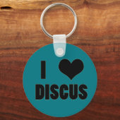 Ik hoor Discus, Discus Throw Sleutelhanger (Voorkant)