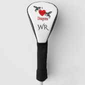Ik hoor Dragons persoonlijk Golfheadcover (Voorkant)