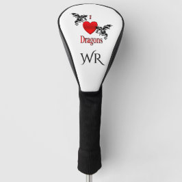 Ik hoor Dragons persoonlijk Golfheadcover