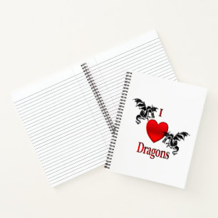 Ik hoor Dragons persoonlijk Notitieboek