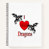 Ik hoor Dragons persoonlijk Notitieboek (Voorkant)