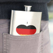 Ik hoor Duitse vlag Flacon (Voorbeeld)