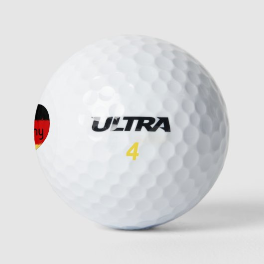 Ik hoor Duitse vlag Golfballen (Logo)