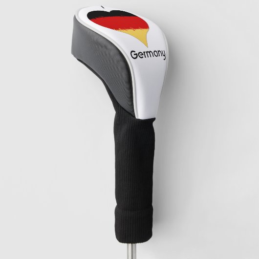 Ik hoor Duitse vlag Golfheadcover (Schuin)