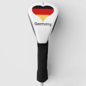 Ik hoor Duitse vlag Golfheadcover (Voorkant)