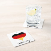 Ik hoor Duitse vlag Kartonnen Onderzetters (Insitu)