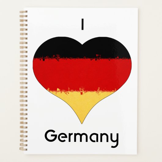 Ik hoor Duitse vlag Planner (Voorkant)