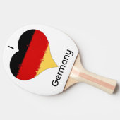 Ik hoor Duitse vlag Tafeltennisbatje (Zijkant)