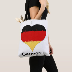 Ik hoor Duitse vlag Tote Bag