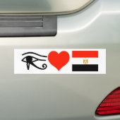 Ik hoor Egypte Bumpersticker (Op auto)
