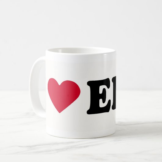 IK HOOR ERIC KOFFIEMOK (Voorkant links)