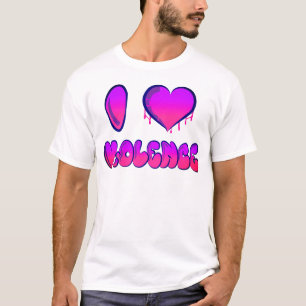 Ik hoor geweld t-shirt