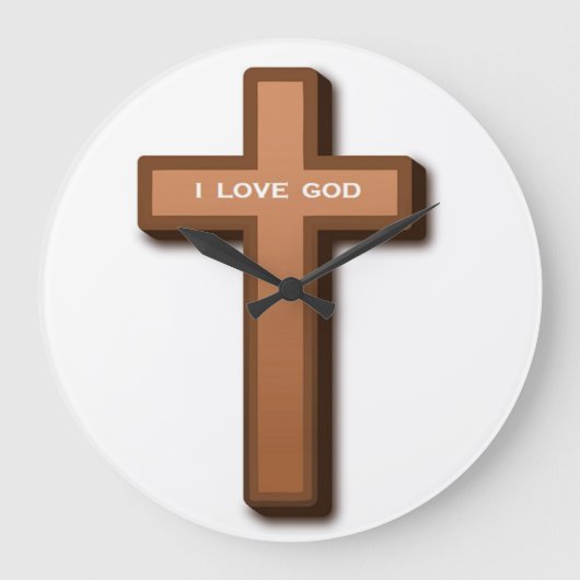"IK HOOR GOD" KROSS GROTE KLOK (Voorkant)