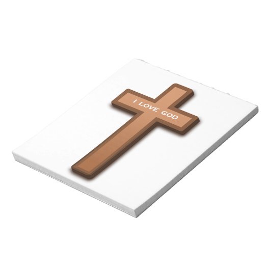 "IK HOOR GOD" KROSS NOTITIEBLOK (Linkerzijde)