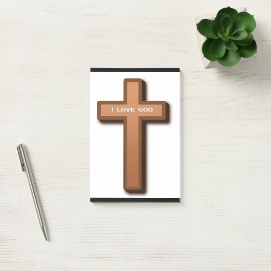 "IK HOOR GOD" KROSS POST-IT® NOTES (Kantoor)