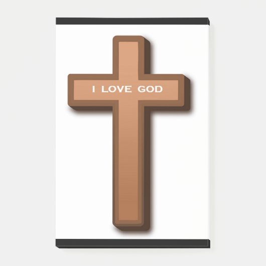 "IK HOOR GOD" KROSS POST-IT® NOTES (Voorkant)
