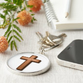 "IK HOOR GOD" KROSS SLEUTELHANGER (Zijkant)