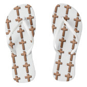 "IK HOOR GOD" KROSS TEENSLIPPERS (Voetbed)