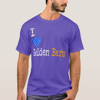 Ik hoor gouden bontjes van gouden Barb bij Puntius T-shirt