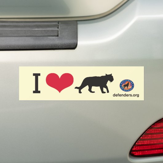 Ik hoor grote katten bumpersticker (Op auto)