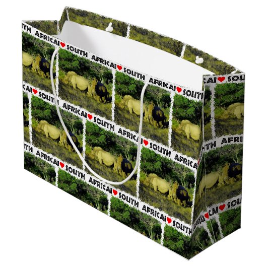 Ik hoor het Zuid-Afrika Rijnparen Groot Cadeauzakje (Achterkant Gekanteld)