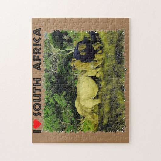 Ik hoor het Zuid-Afrika Rijnparen Legpuzzel (Verticaal)