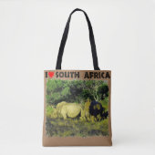 Ik hoor het Zuid-Afrika Rijnparen Tote Bag (Voorkant)