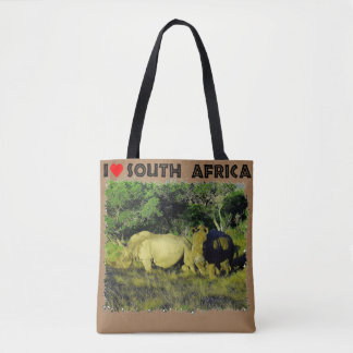 Ik hoor het Zuid-Afrika Rijnparen Tote Bag