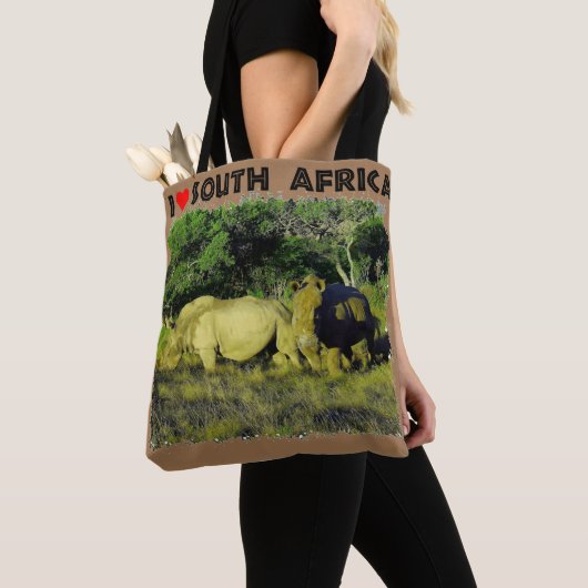 Ik hoor het Zuid-Afrika Rijnparen Tote Bag (Dichtbij)