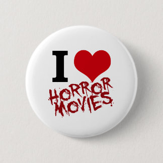 Ik hoor Horror-films Ronde Button 5,7 Cm