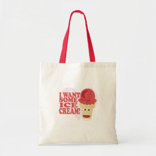 Ik hoor Ice Cream. Tote Bag
