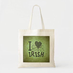 Ik hoor Iers Shamrock St. Patrick's Day Tote Bag