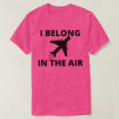Ik hoor in de lucht 1 t-shirt (Design voorkant)