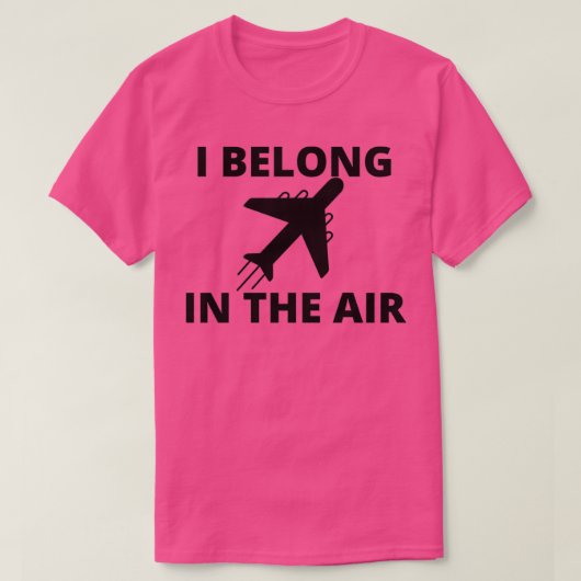 Ik hoor in de lucht 1 t-shirt (Design voorkant)