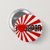 Ik hoor Japan! Ronde Button 5,7 Cm (Voorkant /achterkant)