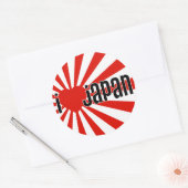 Ik hoor Japan! Ronde Sticker (Envelop)