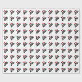 IK HOOR JAZZ MUSIC CADEAUPAPIER (Vlak)