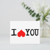 Ik hoor je briefkaart (Staand voorkant)