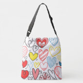 Ik hoor je echt crossbody tas (Achterkant)