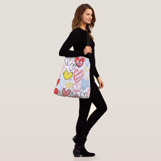 Ik hoor je echt crossbody tas (Op model)